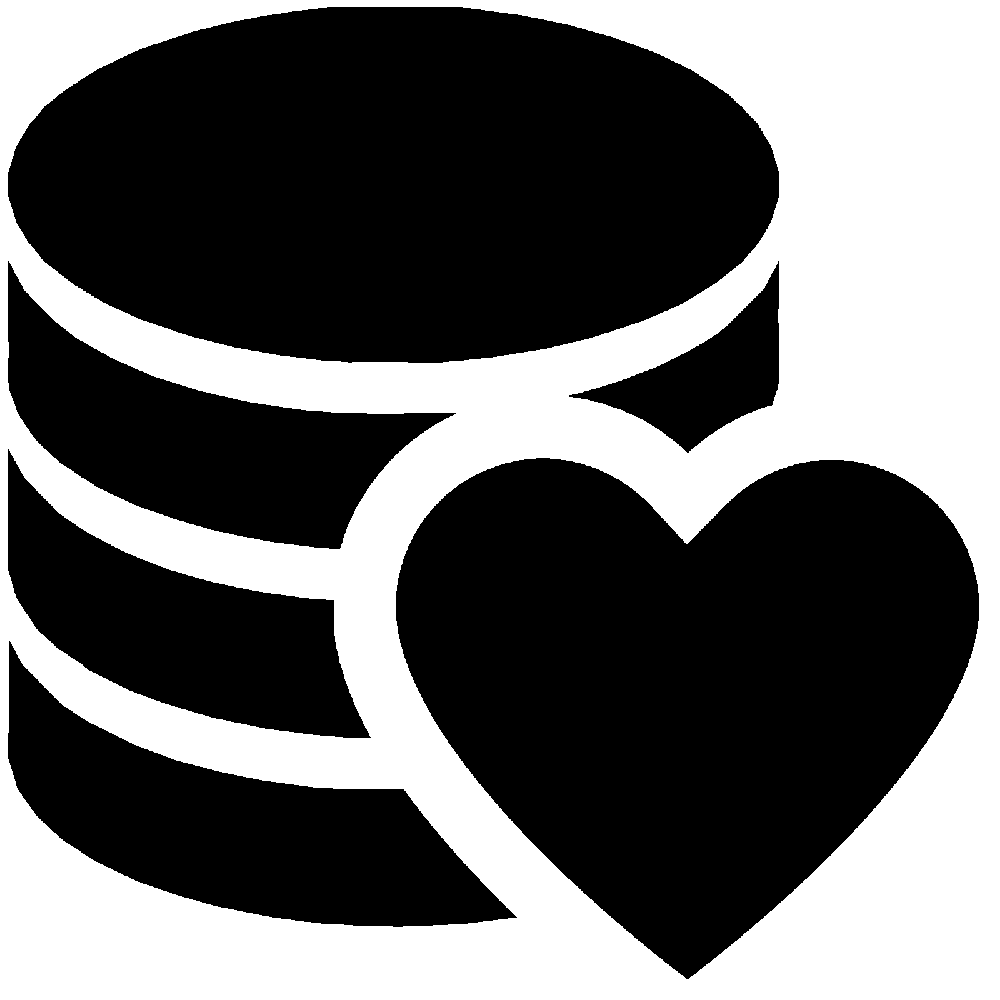 Data is kept healthy icon