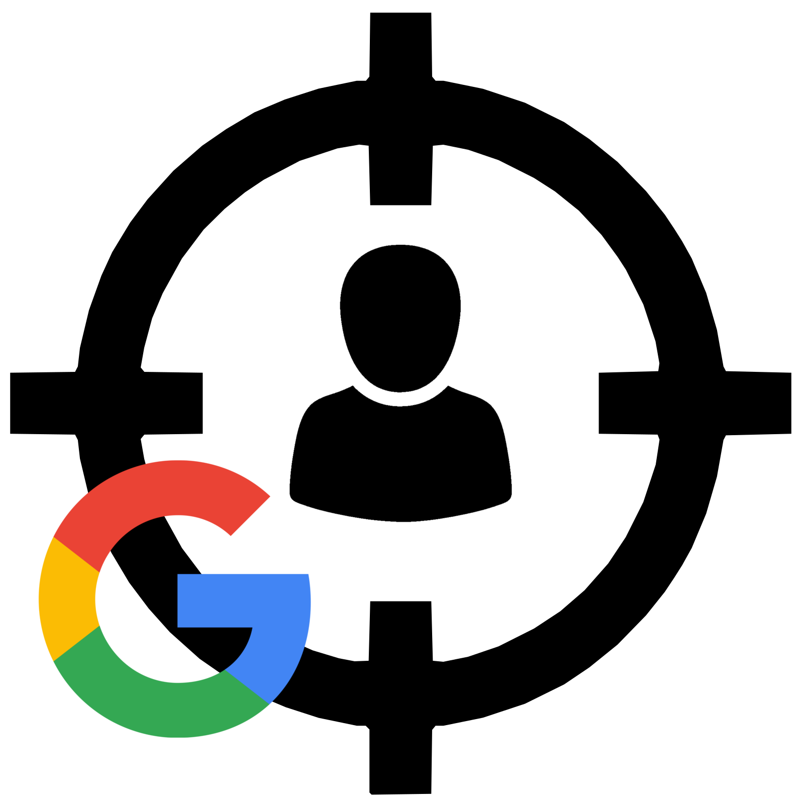 Auto-compiled Google and Bing X-Ray search icon